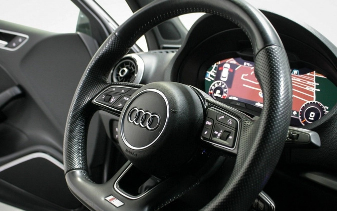 Audi S3 cena 119900 przebieg: 129000, rok produkcji 2017 z Krzanowice małe 407